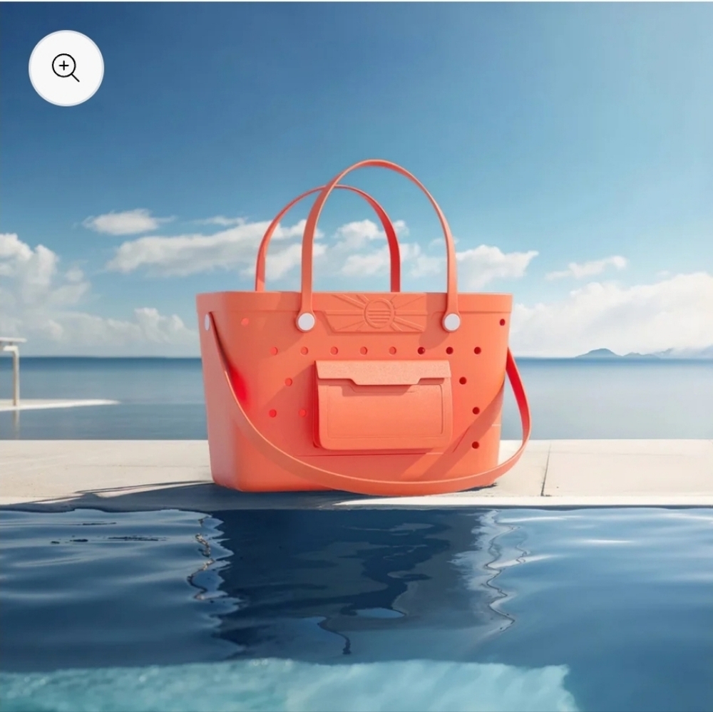 Stylish Orange Tote Bag
